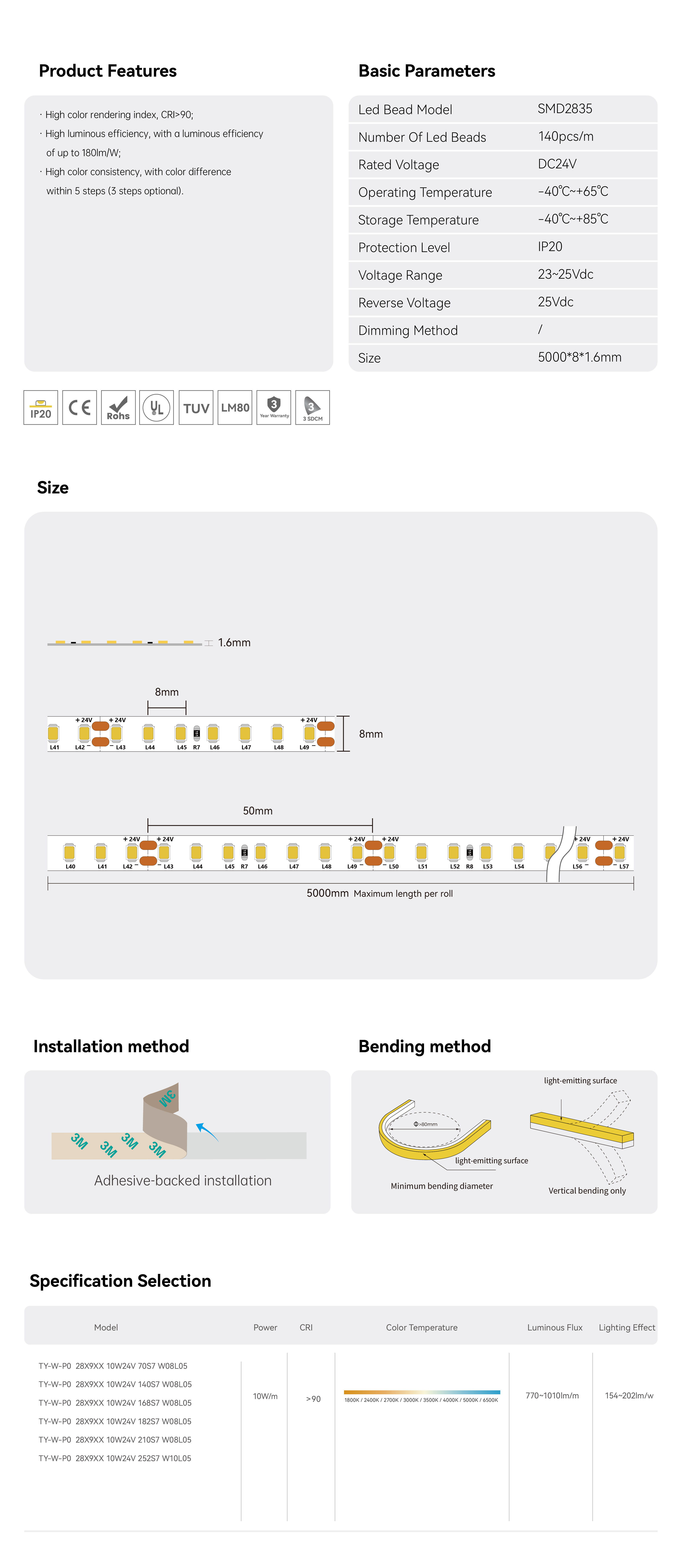 常规灯带-7灯一组系列（英文）_画板 1